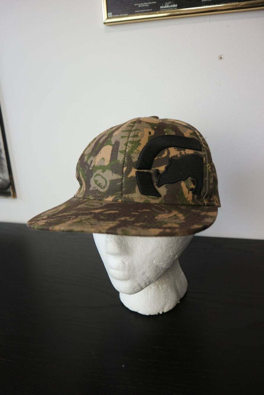 Ecko Unltd Camo Y2K Snapback Hat